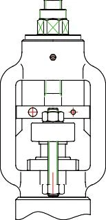 ASTM A105N Globe Valve, Bolted Bonnet