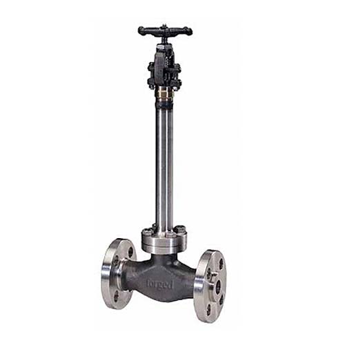 F316 Forged Cryogenic Globe Valve, ASME B16.34, 2IN, CL600, Flanged