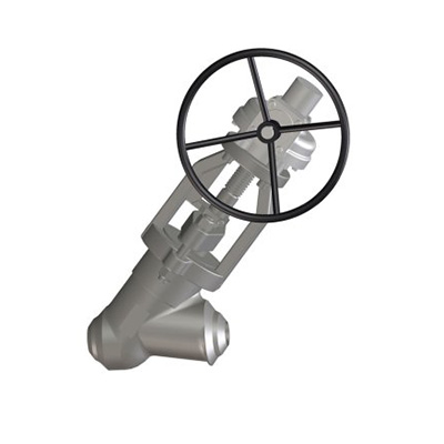 Forged Steel Y-Pattern Globe Valve, Bonnetless