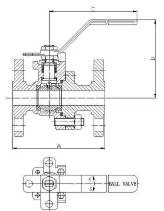 Integral Flanged Gate Valve, Class 150LB, 300LB, 600LB