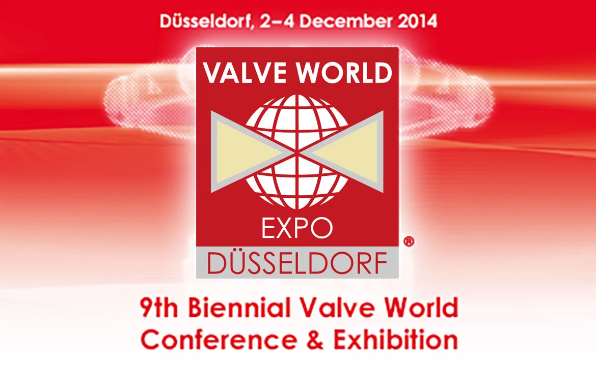 Valve World Expo 2014, December 2-4, 2014