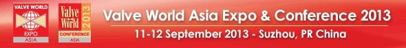 Valve World Asia Expo &amp; Conference 2013