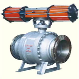 A Trunnion Ball Valve