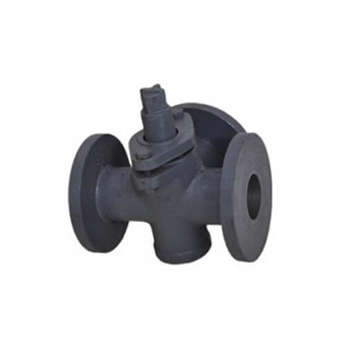 Three-way Cast Iron Plug Valve