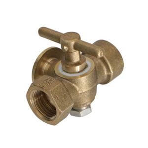 Three-way Copper Core Plug Valve