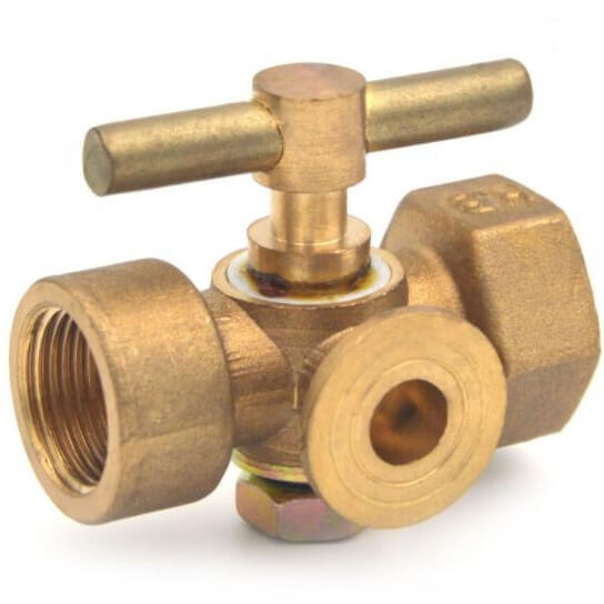 Three-way Copper Plug Valve