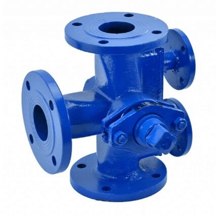Three-way Heat-insulated Plug Valve