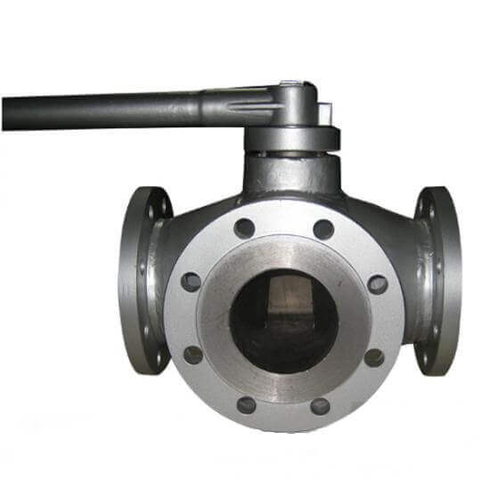 Three-way Internal Thread Copper Core Plug Valve