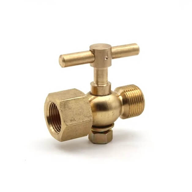 Two-way Internal Thread Copper Plug Valve