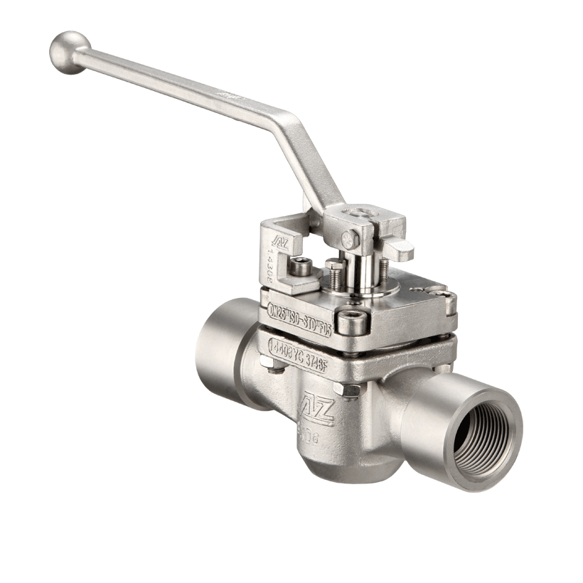 Two-way Internal Thread Stainless Steel Plug Valve