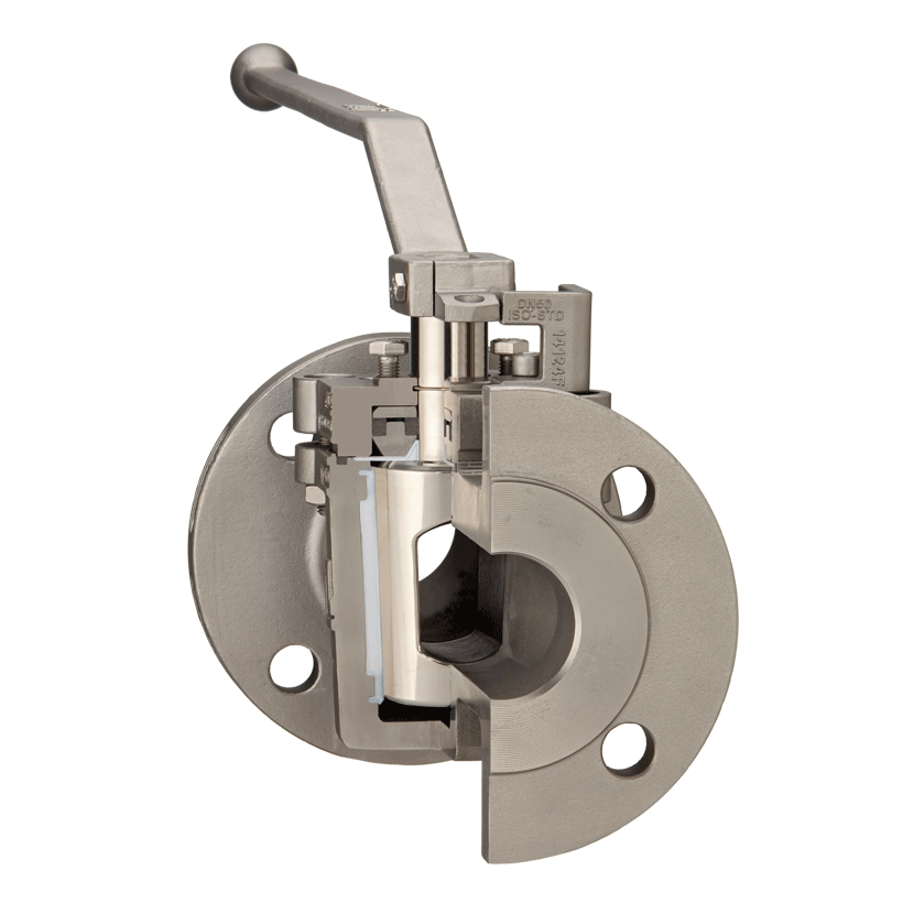 Two-way Stainless Steel Plug Valve